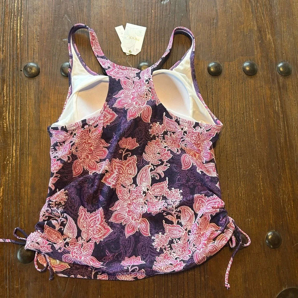 Floral Pink and Purple Bikini by Modli